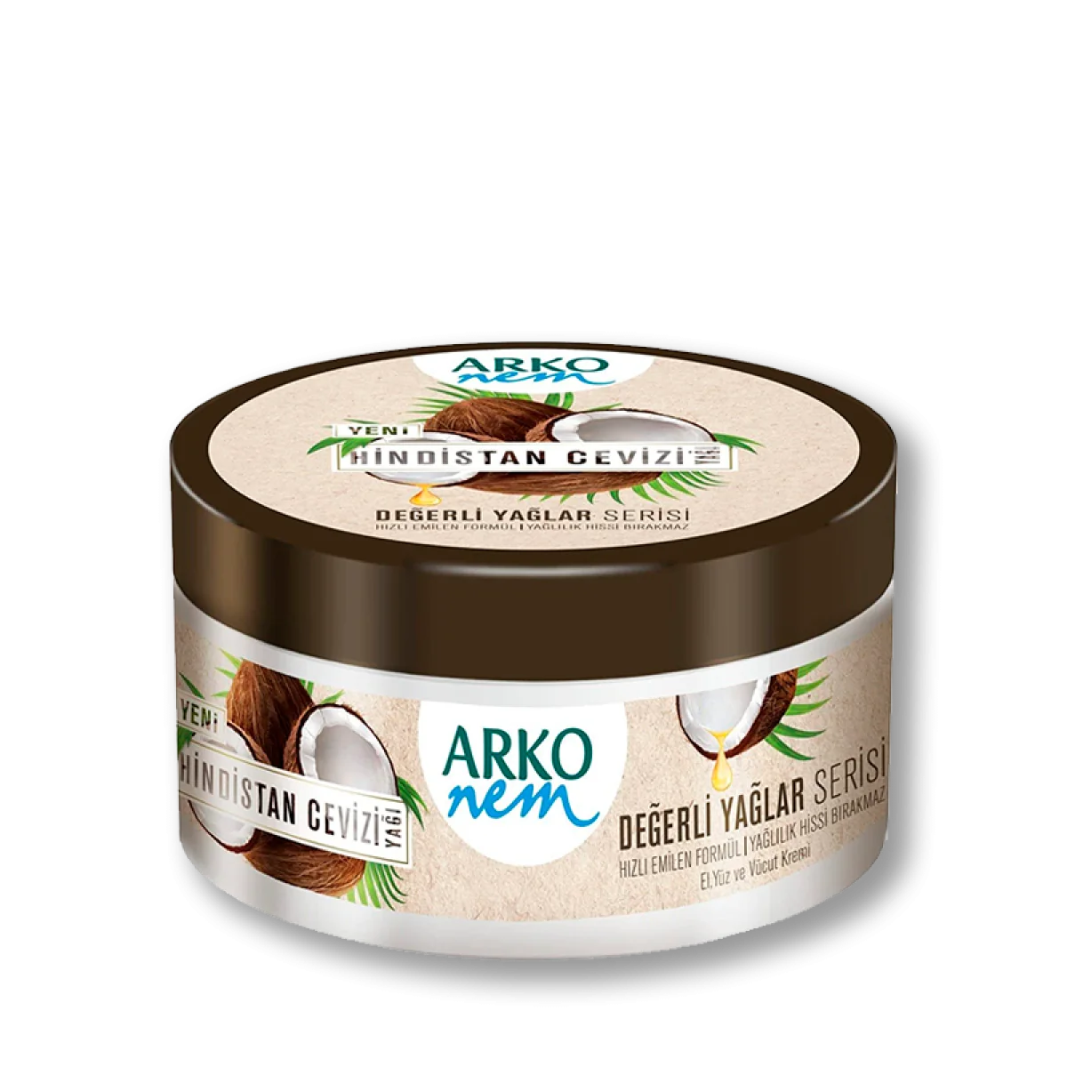 Krém na ruky a tvár Arko Nem Coconut Oil 250ml