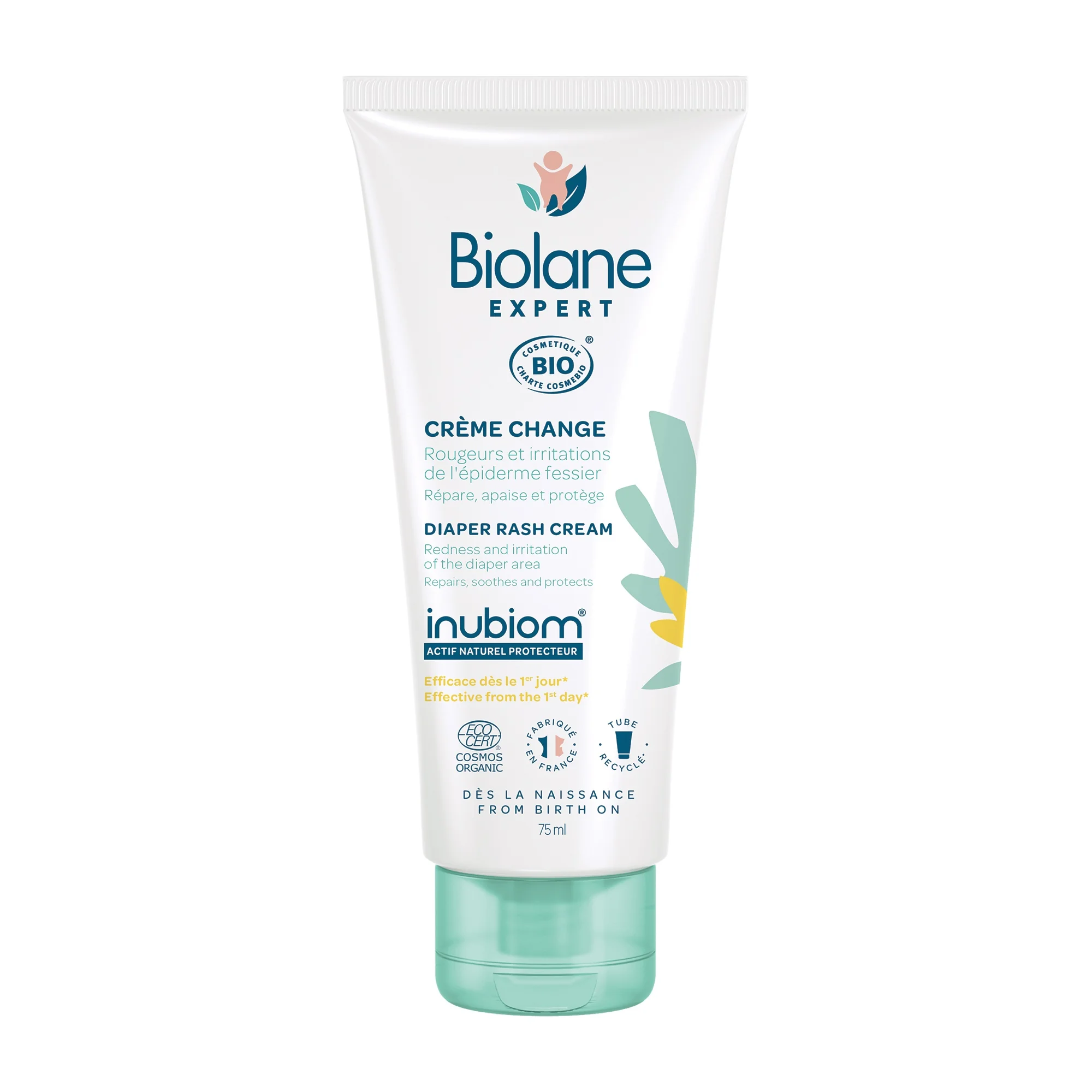 Biolane Certifikovaný organický rém na prebaľovanie Biolane Expert 1×75 ml, prebaľovací krém