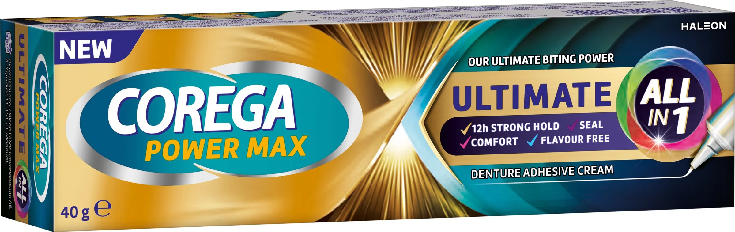 COREGA Power MAX Ultimate All in One 1×40 g, fixačný krém