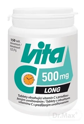 Vitabalans Vita C LONG 500 mg