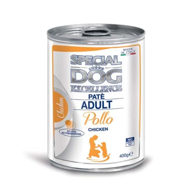 MONGE SPECIAL DOG EXCELLENCE ADULT pate kura 400g konzerva