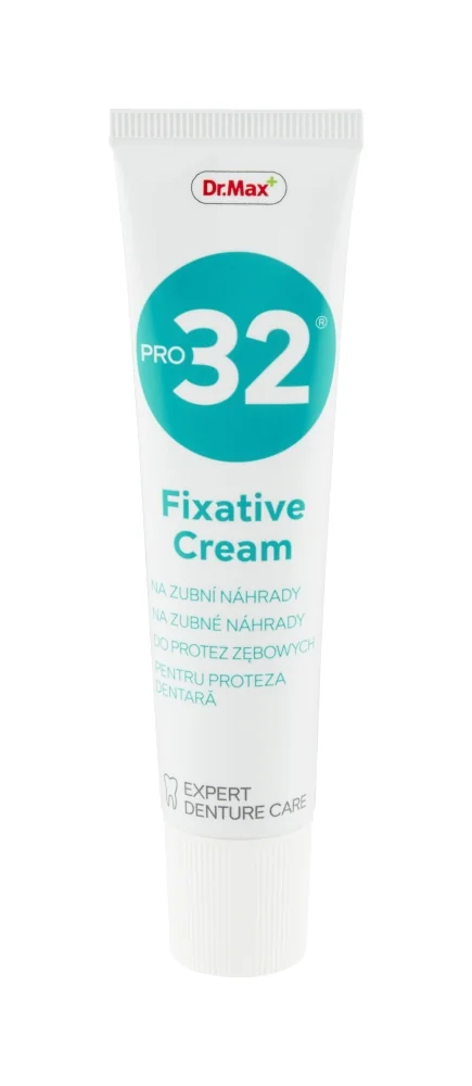 Dr. Max PRO32 Fixačný krém na zubné náhrady 1×40 g