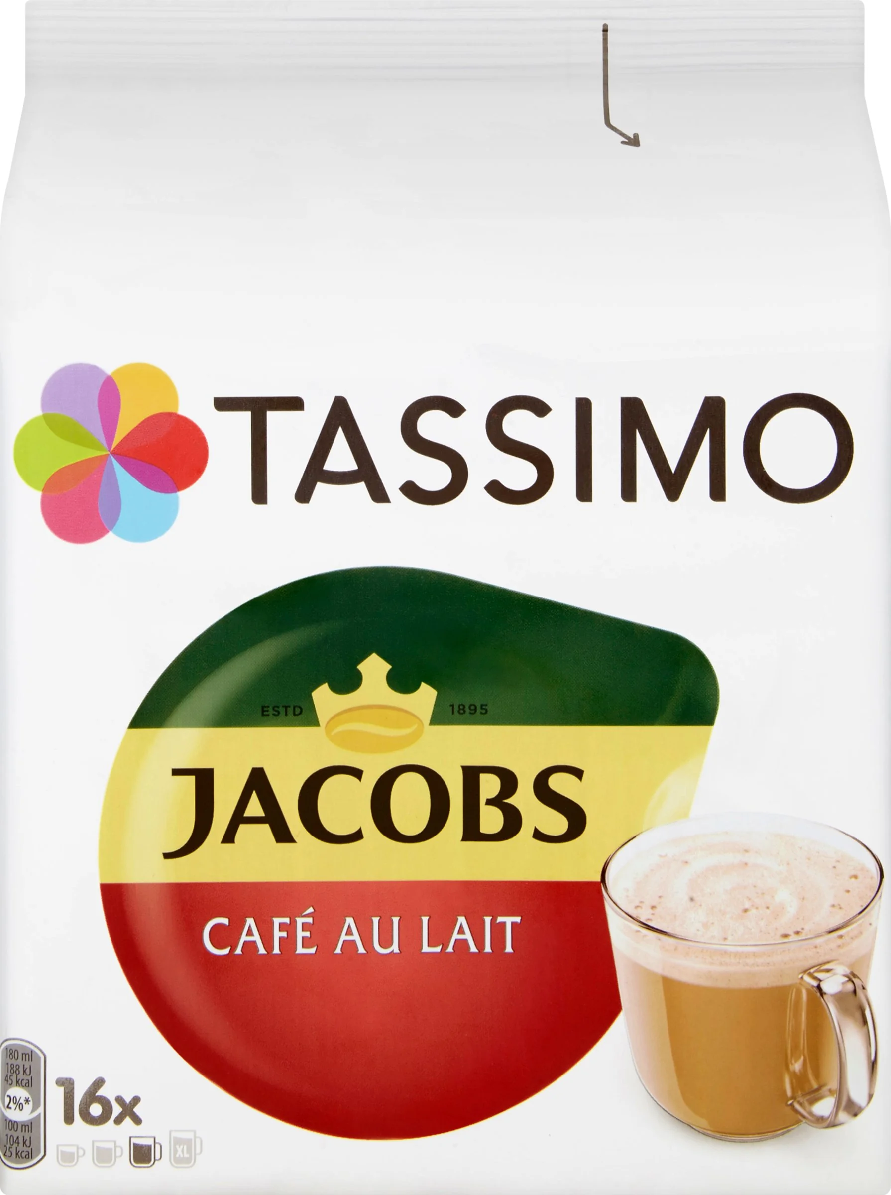 Tassimo Jacobs Cafe Au Lait