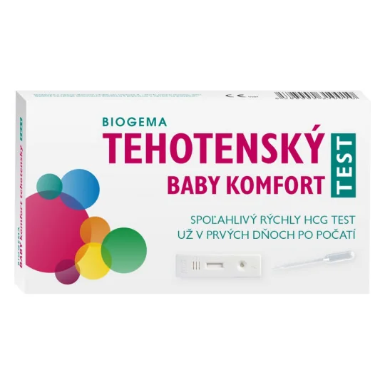 TEST TEHOT.BABY KOMFORT DOSTICKA 1KS BIOGEMA