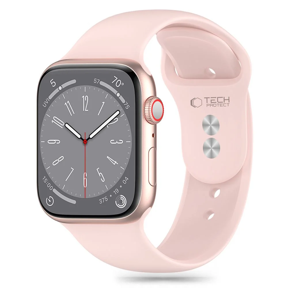 Tech-Protect Silicone remienok na Apple Watch 38/40/41mm light pink