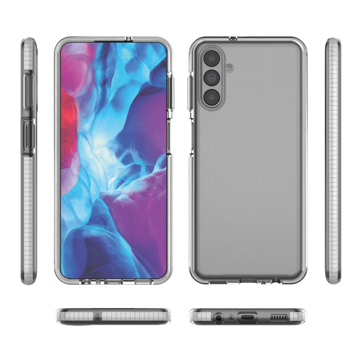 MG Spring Case silikónový kryt na Samsung Galaxy A13 5G, svetloružový 