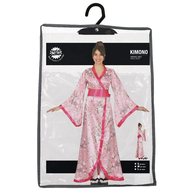 Kostým Kimono ružové S 36-38 