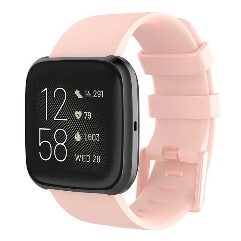 BStrap Silicone (Large) remienok na Fitbit Versa / Versa 2 sand pink