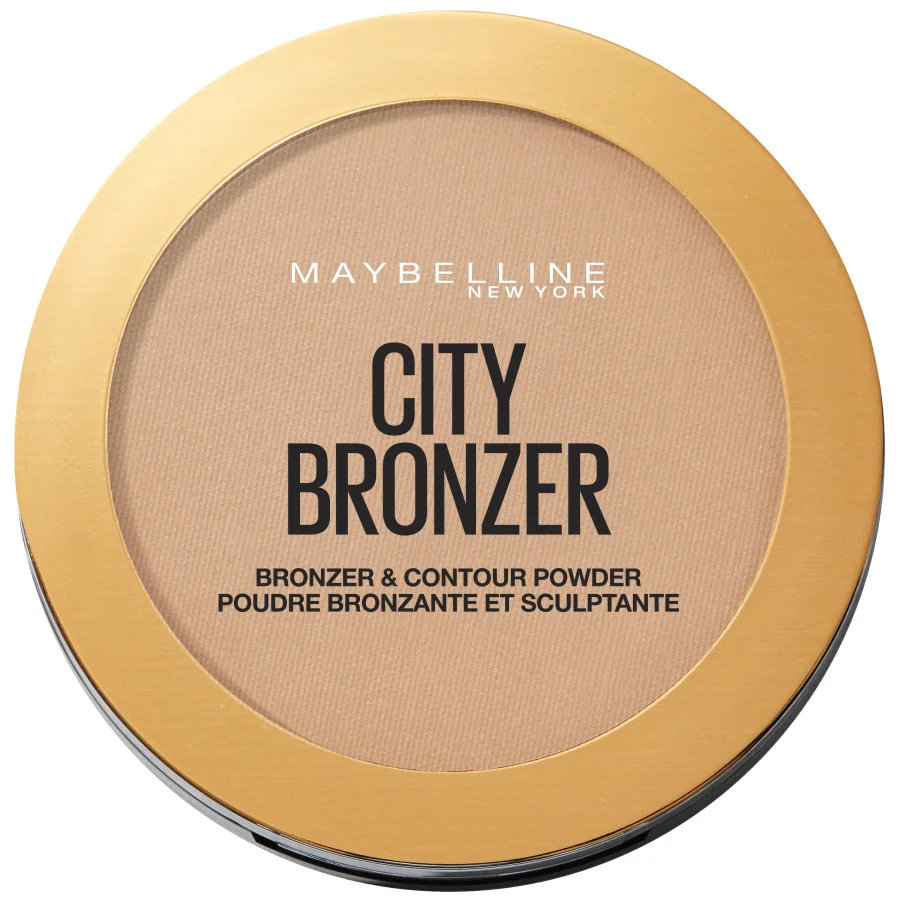 Maybelline NY City Bronzer & Contour Powder 200 Medium cool bronzer konturovací púder, 8g