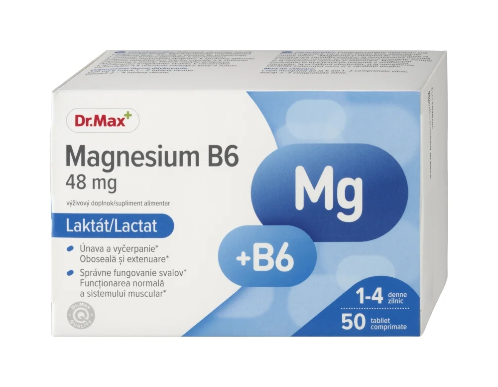 Dr.Max Magnesium B6 Laktát