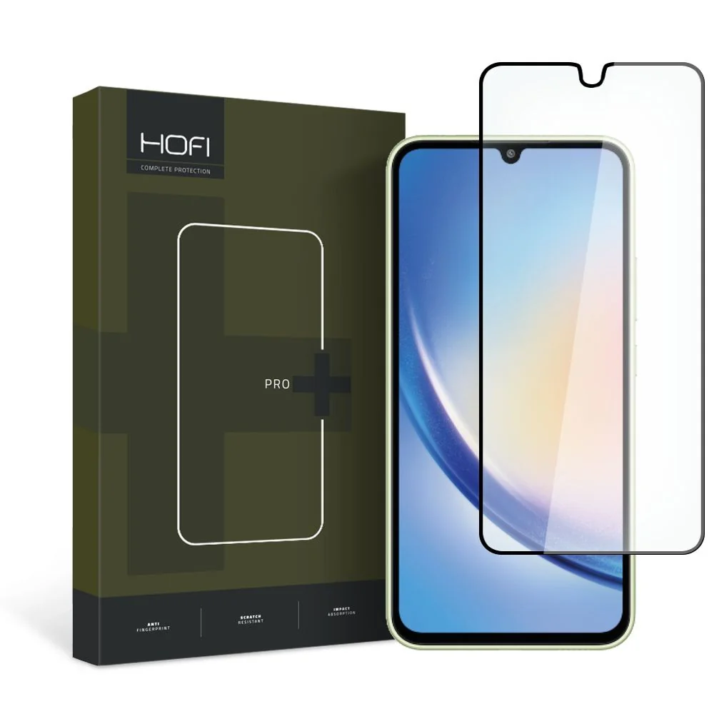 HOFI Glass Pro Full Screen ochranné sklo na Samsung Galaxy A34 5G, čie rne