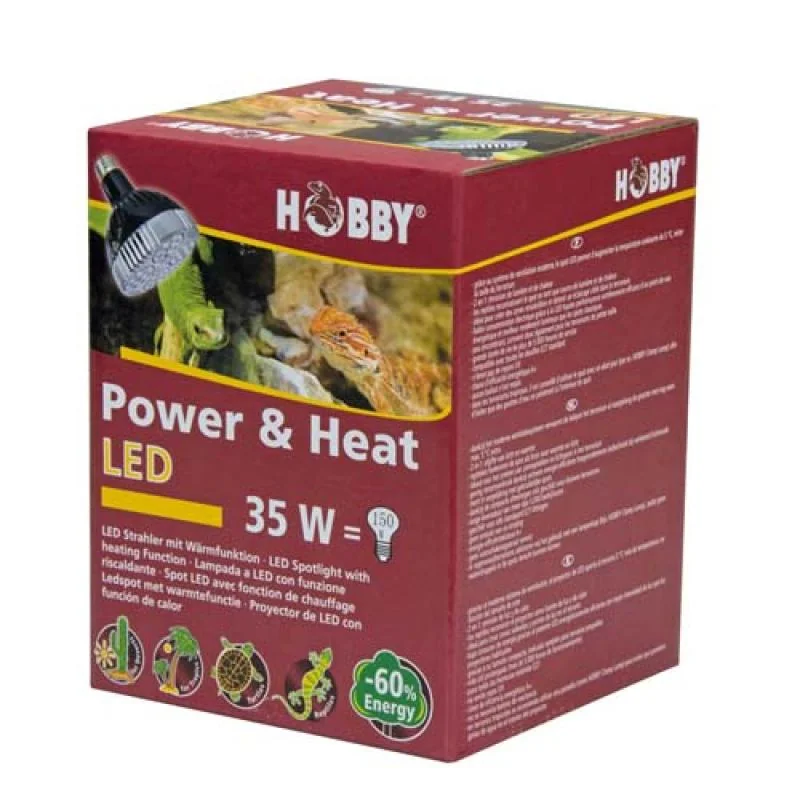 HOBBY Power + Heat LED 35W -Energeticky úsporný zdroj svetla a tepla 