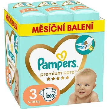 Pampers Premium MBP S3 200ks (6-10kg)