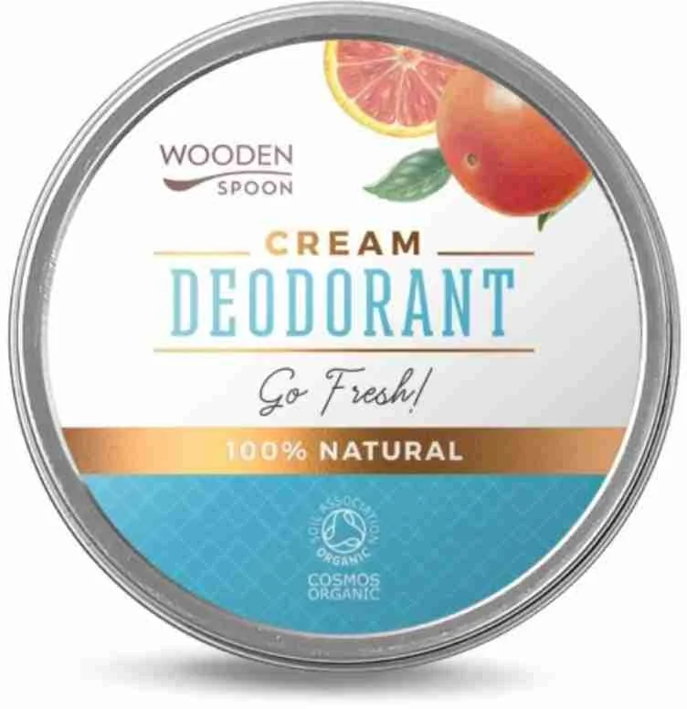 Wooden Spoon Prírodný krémový deodorant Go Fresh! 60 ml