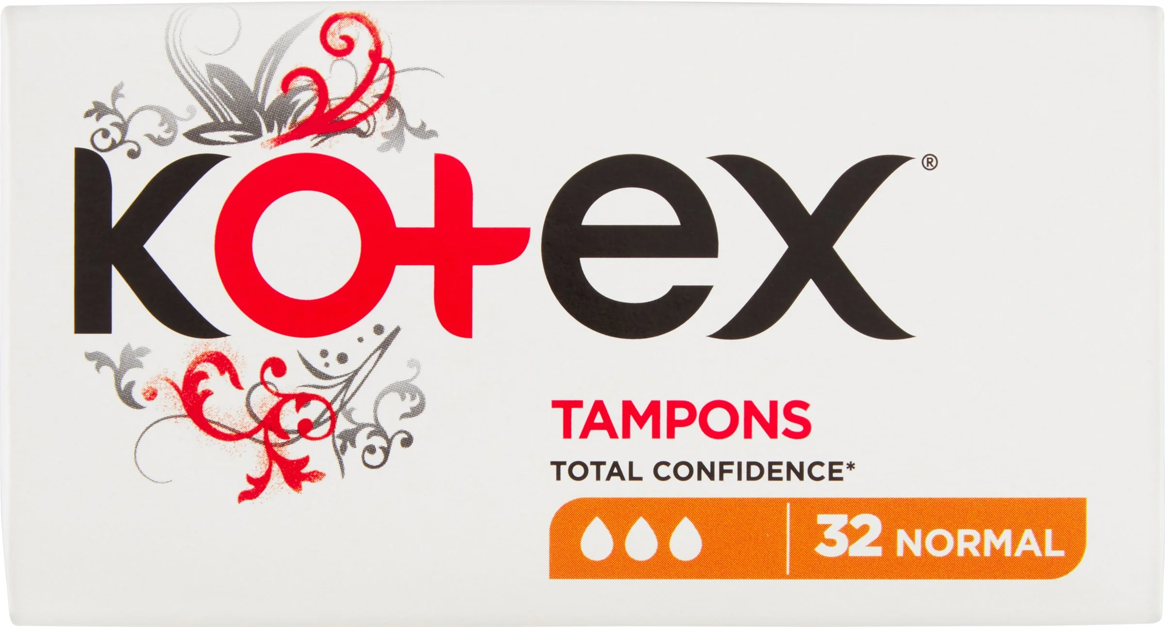 KOTEX tampóny Normal 32 ks 1×32 ks, dámske tampóny