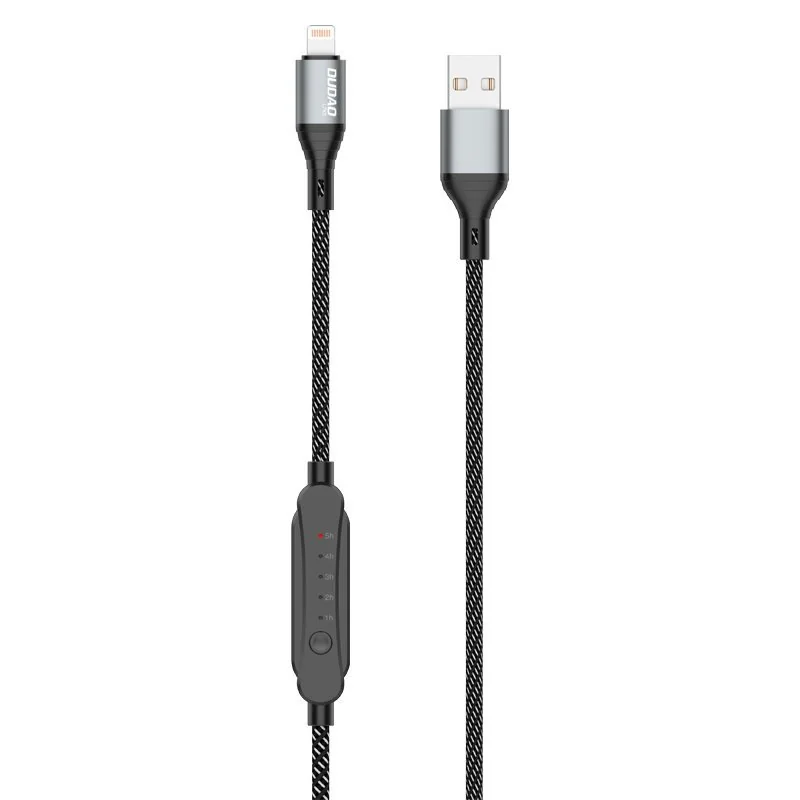 Dudao L7 kábel USB / Lightning 5A 1m, čierny 