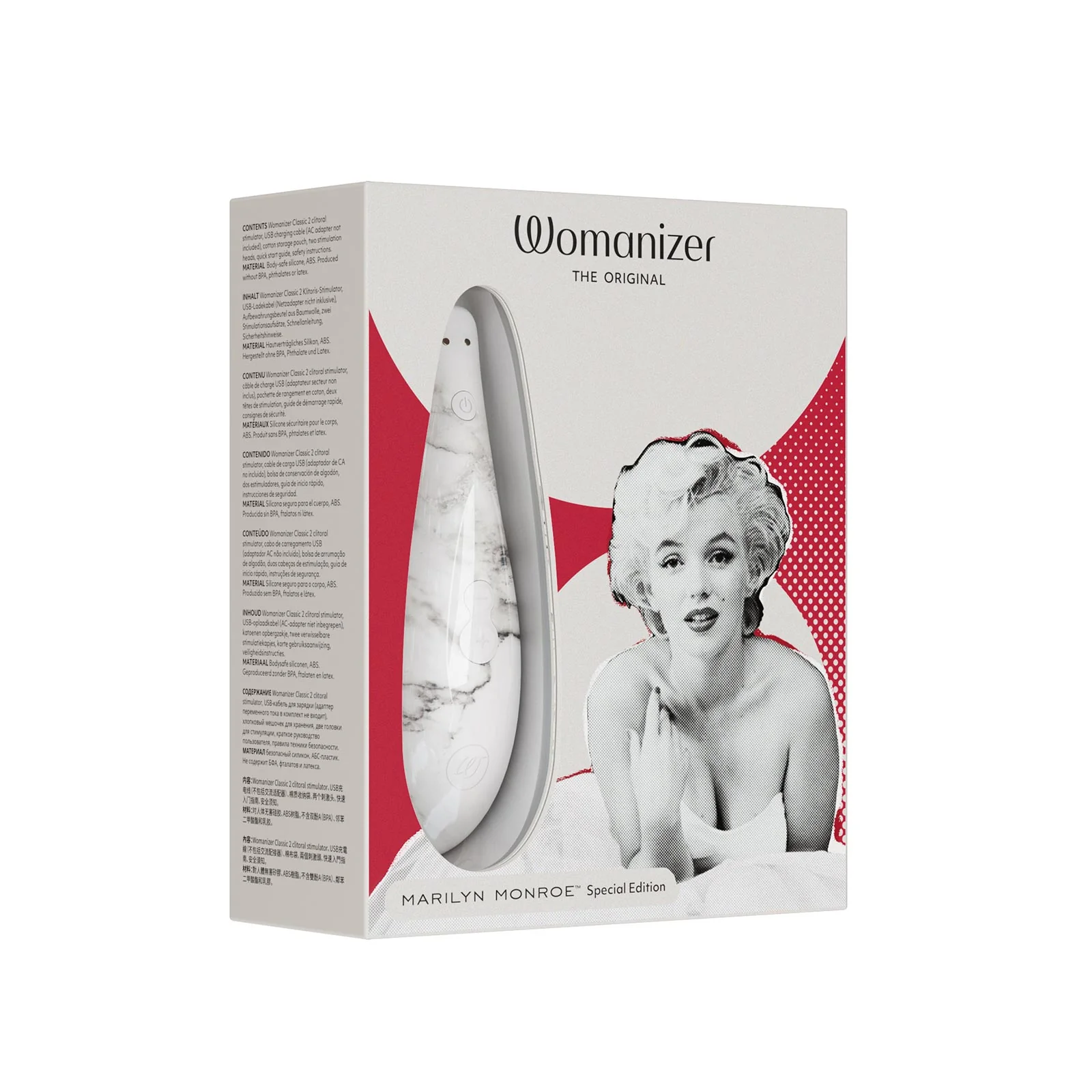 Womanizer - Marilyn Monroe biela 