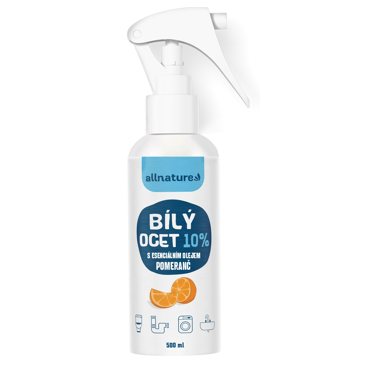 Allnature Biely ocot sprej 10% s vôňou pomaranča