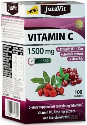 JutaVit Vitamín C 1500 mg