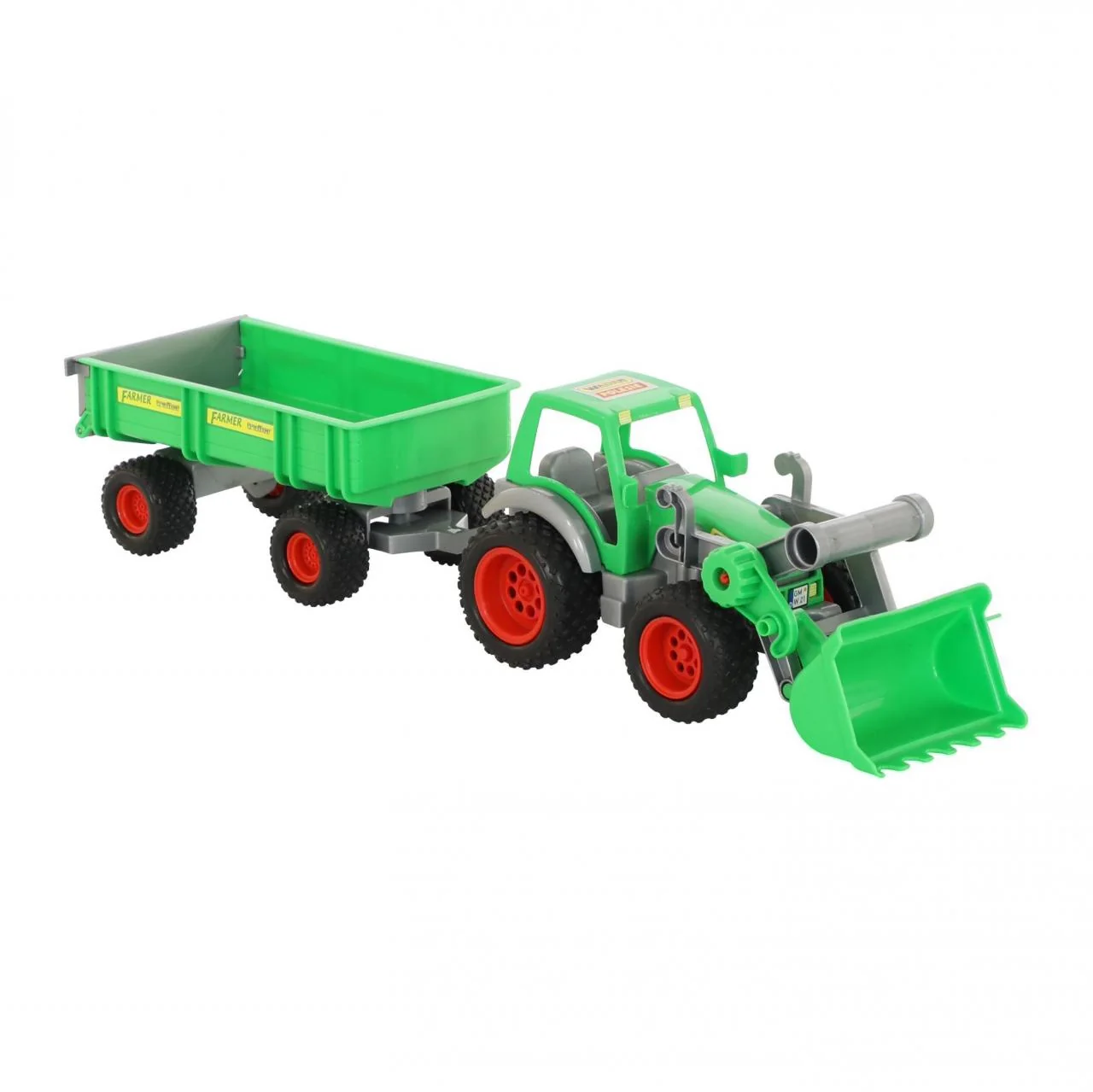 Traktor farmár s lopatou a prívesom , 8PL37770 