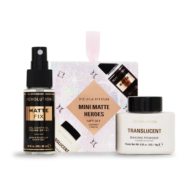 Revolution Mini Matte Heroes Gift Set, darčeková sada 1×1 set, darčeková sada