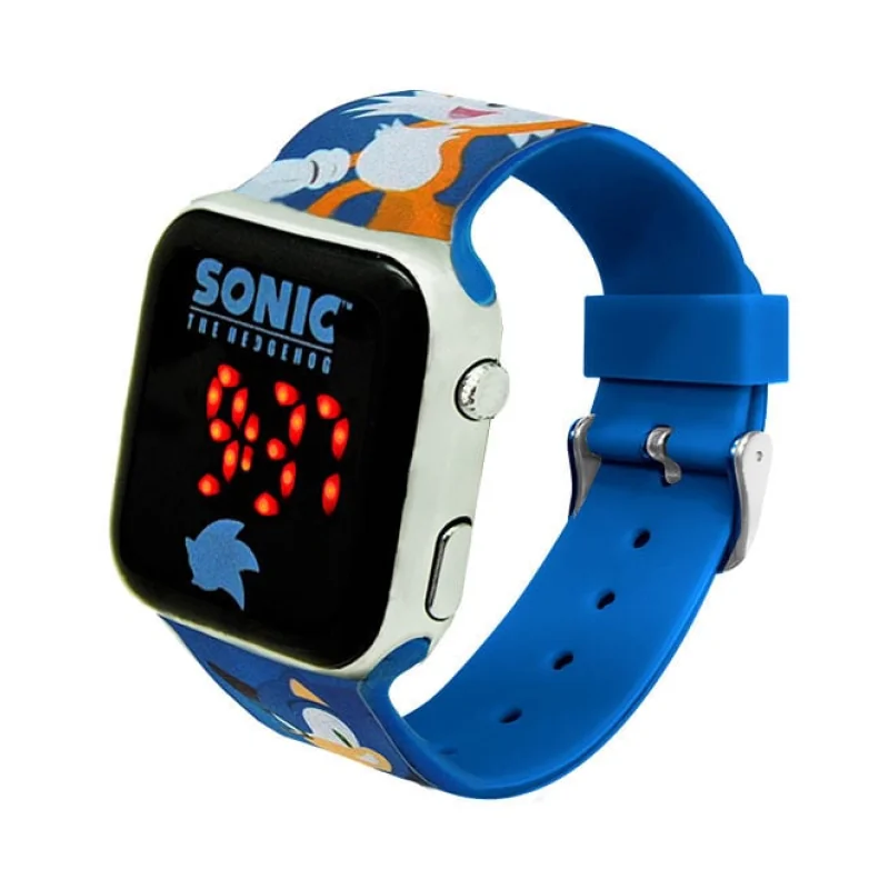 Kids Euroswan Digitálne LED hodinky - Sonic 