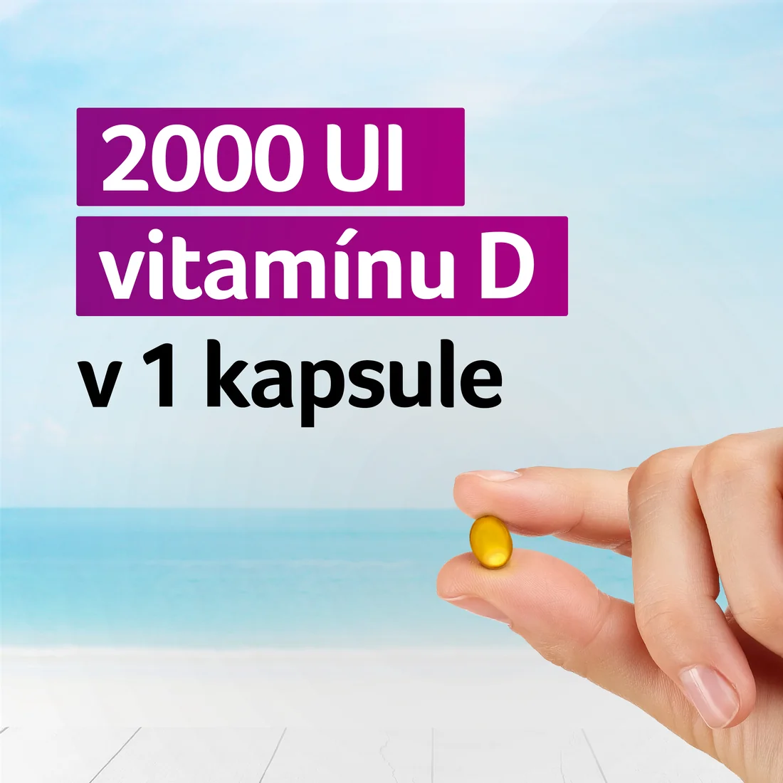 Vigantolvit D3 2000 IU 1×60 cps, výživový doplnok