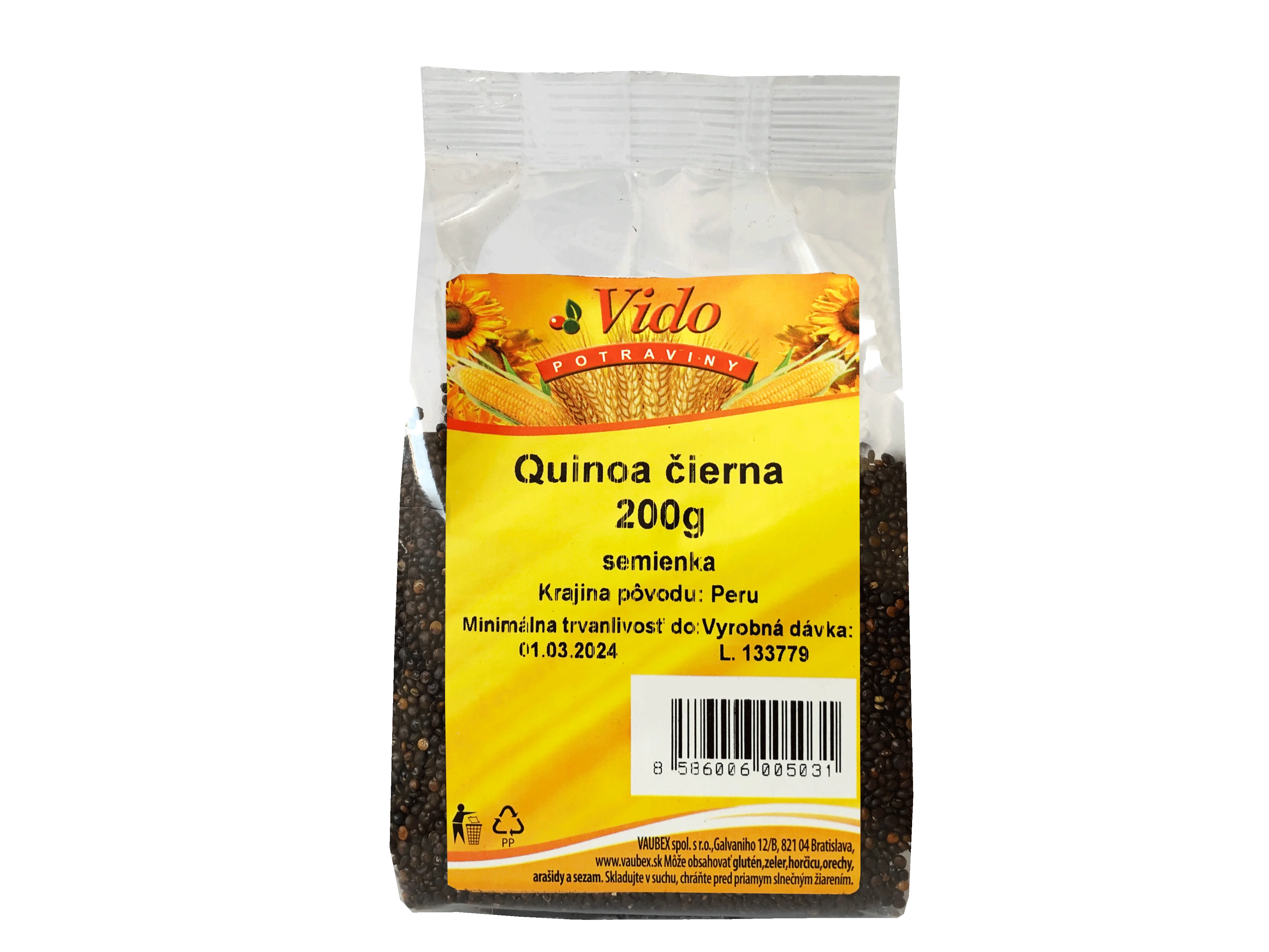 VIDO Quinoa čierna