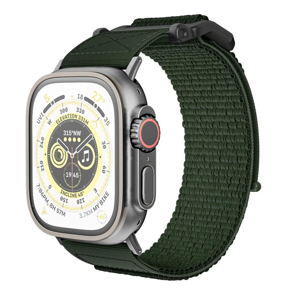 Tech-Protect Scout remienok na Apple Watch 42/44/45/49mm Military green