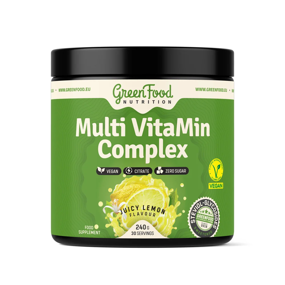 GreenFood Nutrition Multi VitaMin Complex juicy lemon