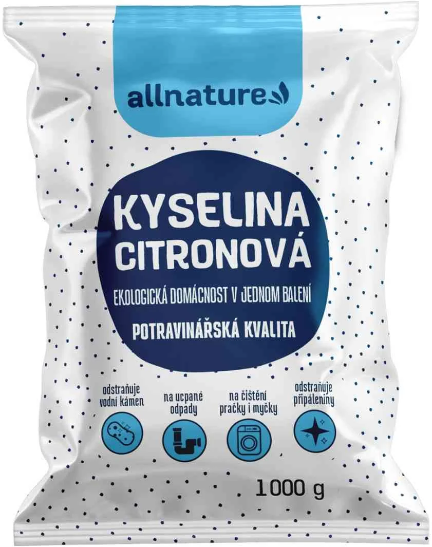 Allnature Kyselina citrónová