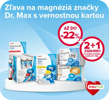 Dr. Max magnesium až do -22 %