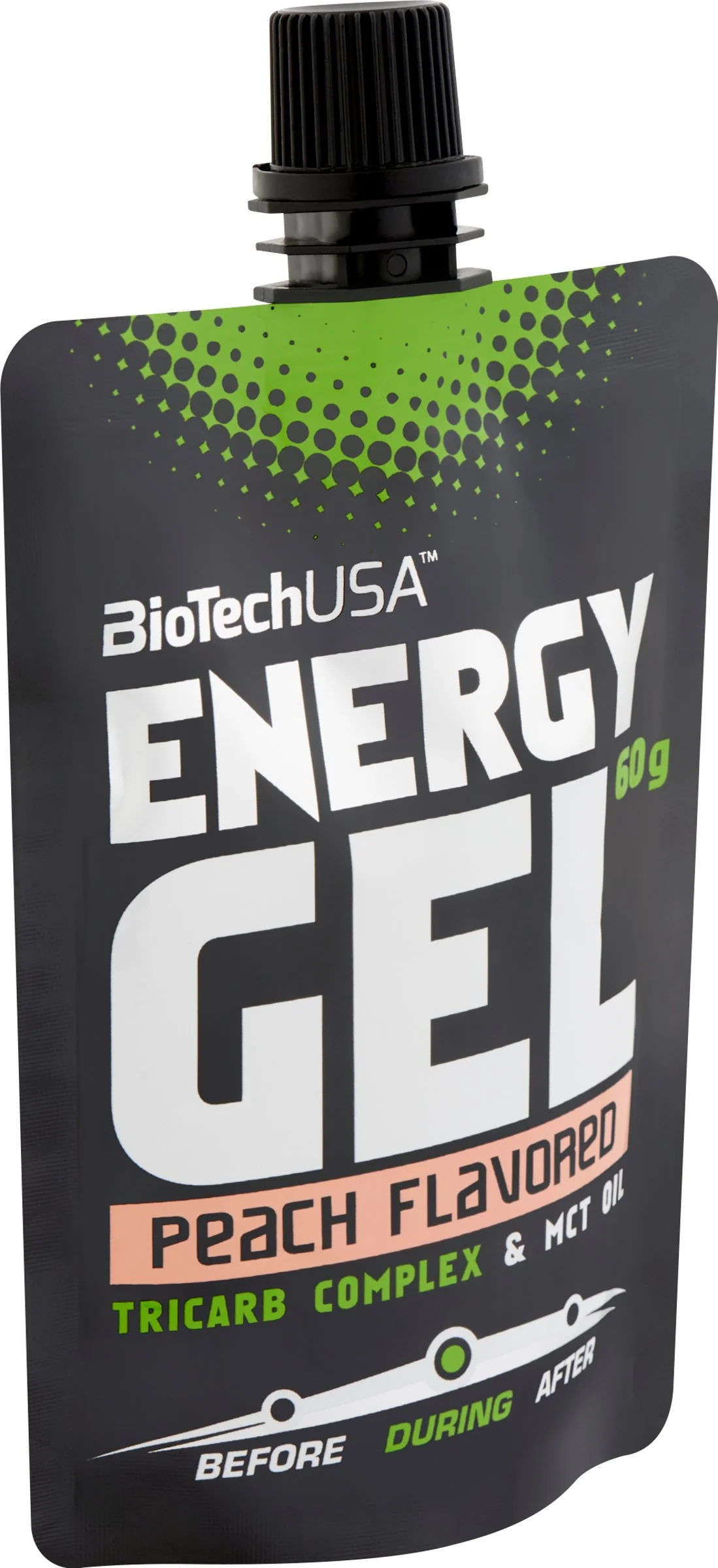 BioTechUSA ENERGY GEL broskyňa 60 g 1×60 g