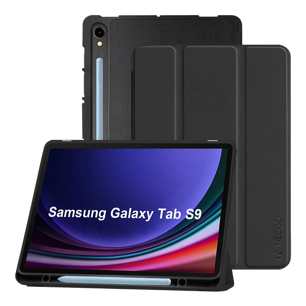 NEOGO Smart Cover Pen puzdro na Samsung Galaxy Tab S9 11'' 2023 čierne