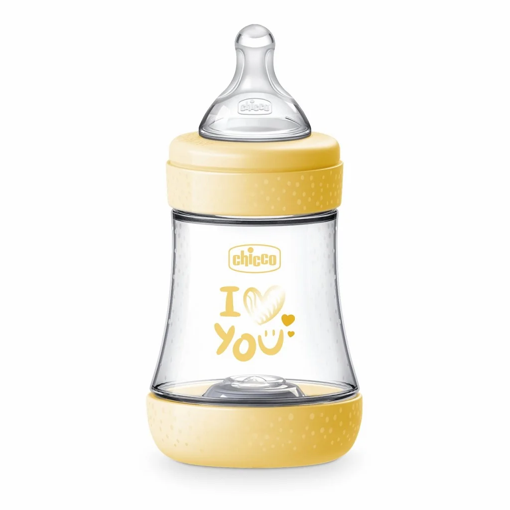 CHICCO Fľaša dojčenská Perfect5 silikón 150ml uni 1×1 ks, dojčeská fľaša