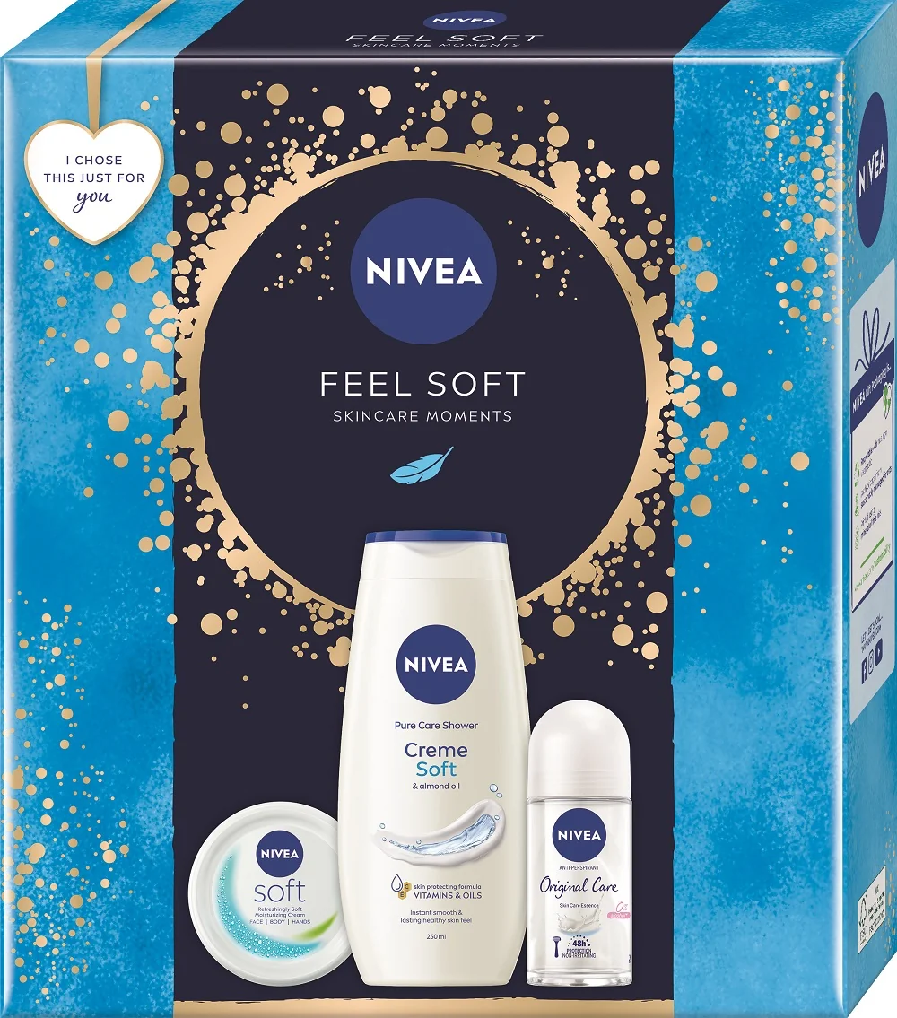 NIVEA BOX SOFT TRIO