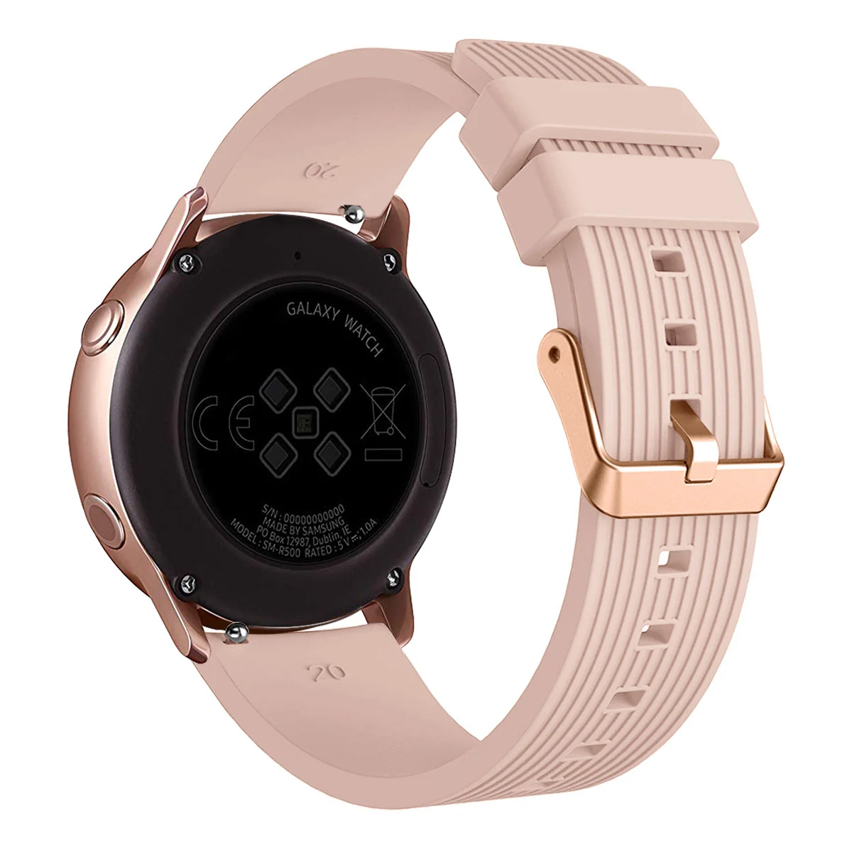 BStrap Silicone Line (Small) remienok na Huawei Watch GT3 42mm apricot