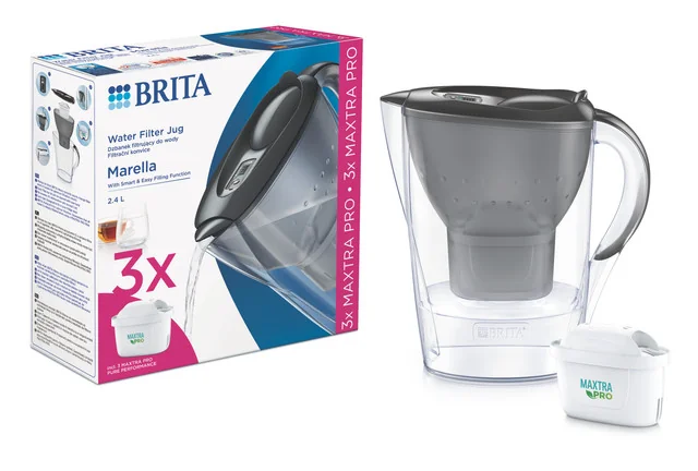 Brita Marella 2,4 grafit + 3x MX Pro PO