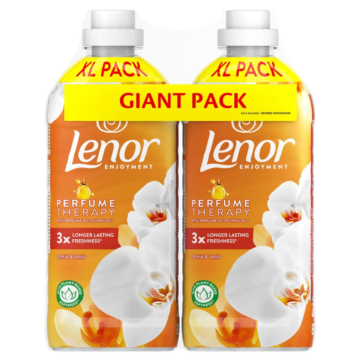 Lenor Bundle pack Orchid & Vanilla  (2x1200ml) 2×1200 ml, aviváž