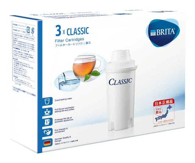 BRITA Náhradné filtre 3 ks klasik 3x1 ks, vodný filter