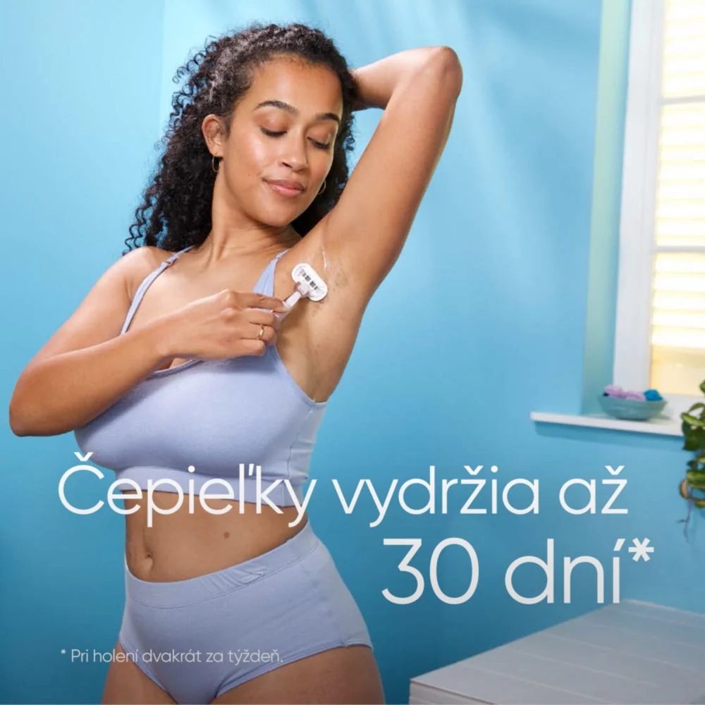 Venus Sensitive Extra smooth 4 NH 1×4 ks, náhradné hlavice