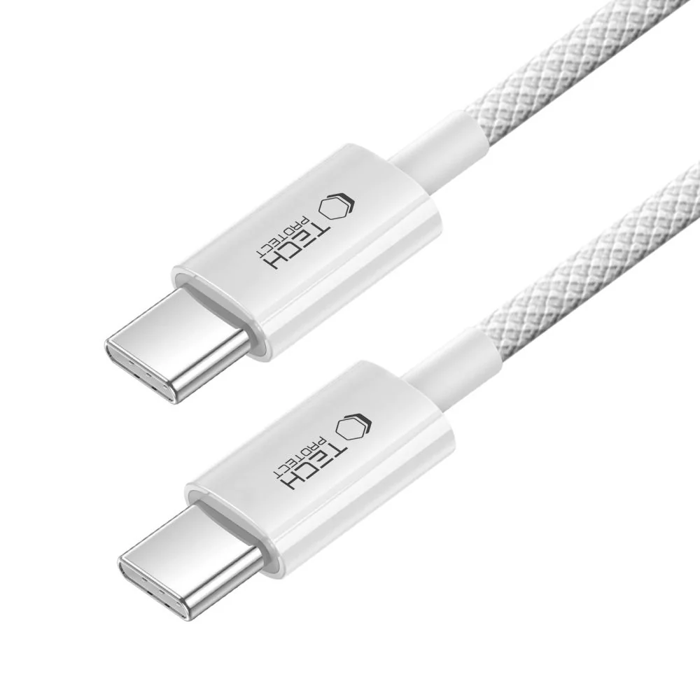 Tech-Protect Ultraboost Lite kábel USB-C / USB-C PD 60W / 3A 2m, sivý 