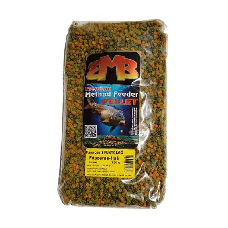 BUKI MIX Oblakotvorný Method Feeder Pelet 3mm/ 750g Halibut- korenistý