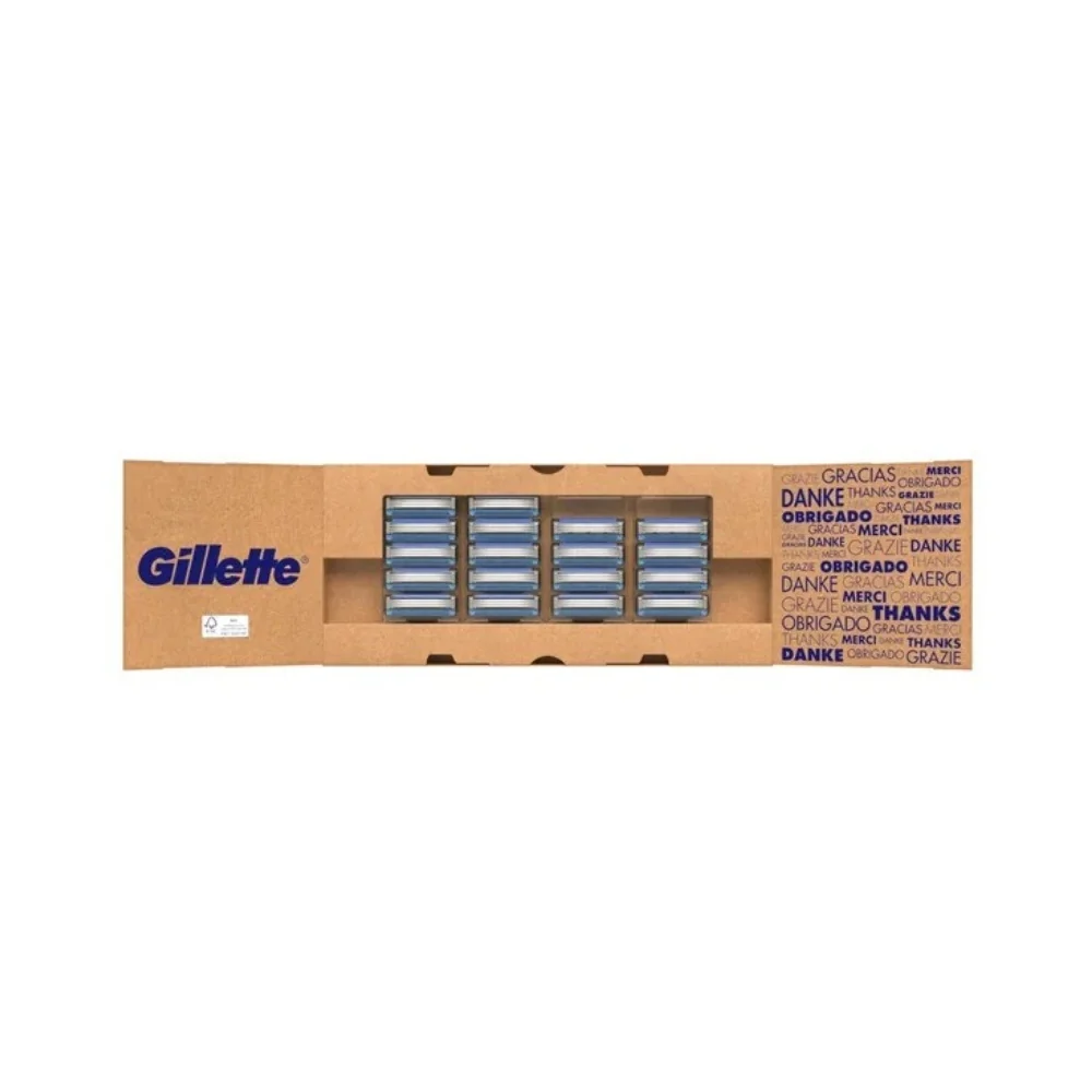 Gillette Mach3 Holicí Hlavice 18kusov "Poškodený obal" 1×18 ks, náhradne hlavice, produkt s poškodeným obalom