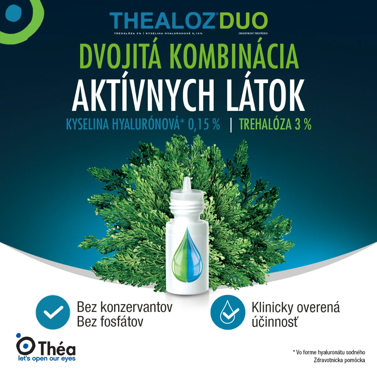 Thealoz Duo 1×10 ml, očné kvapky