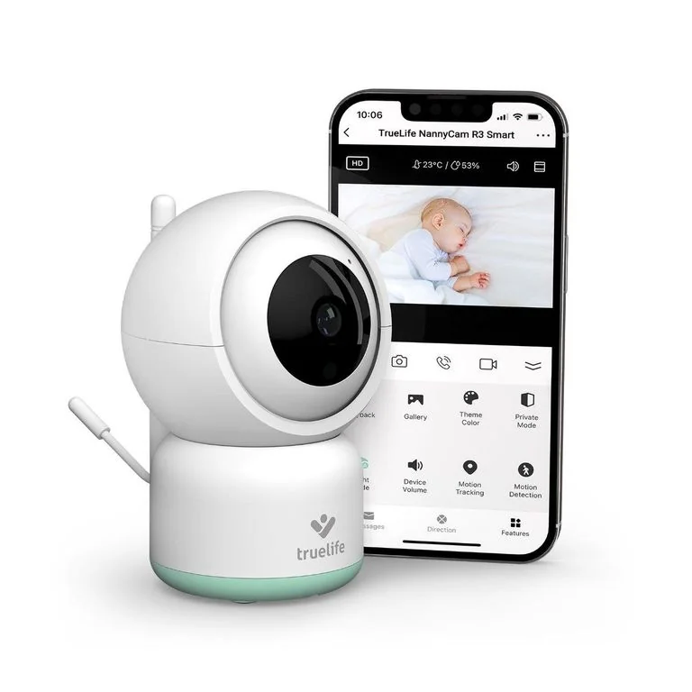 TrueLife NannyCam R3 Smart "Poškodený obal" 1×1 ks, detská pestúnka, produkt s poškodeným obalom