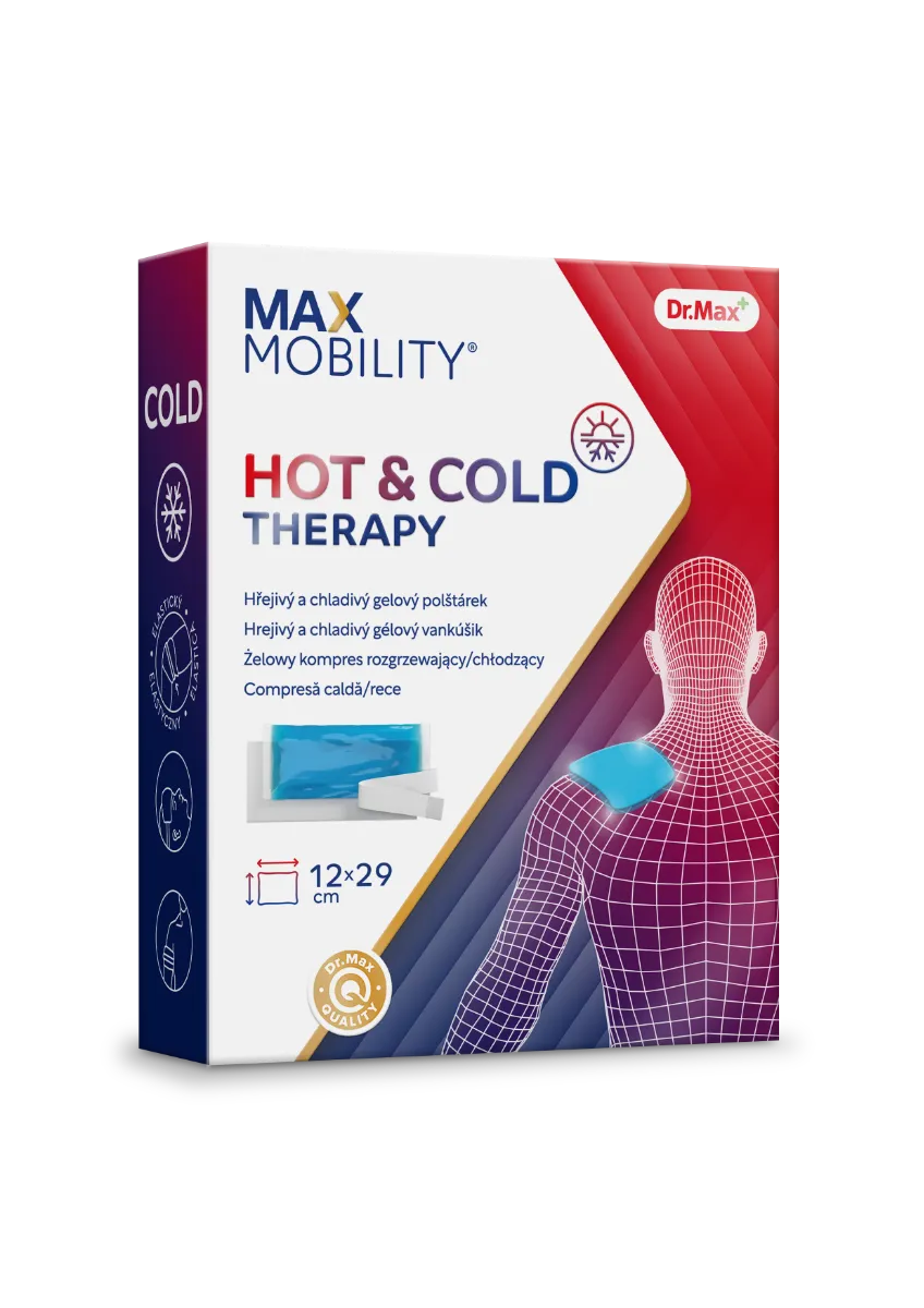 Dr. Max Hot & Cold Therapy 1×1 ks,  obklad, rozmer 12 × 29 cm