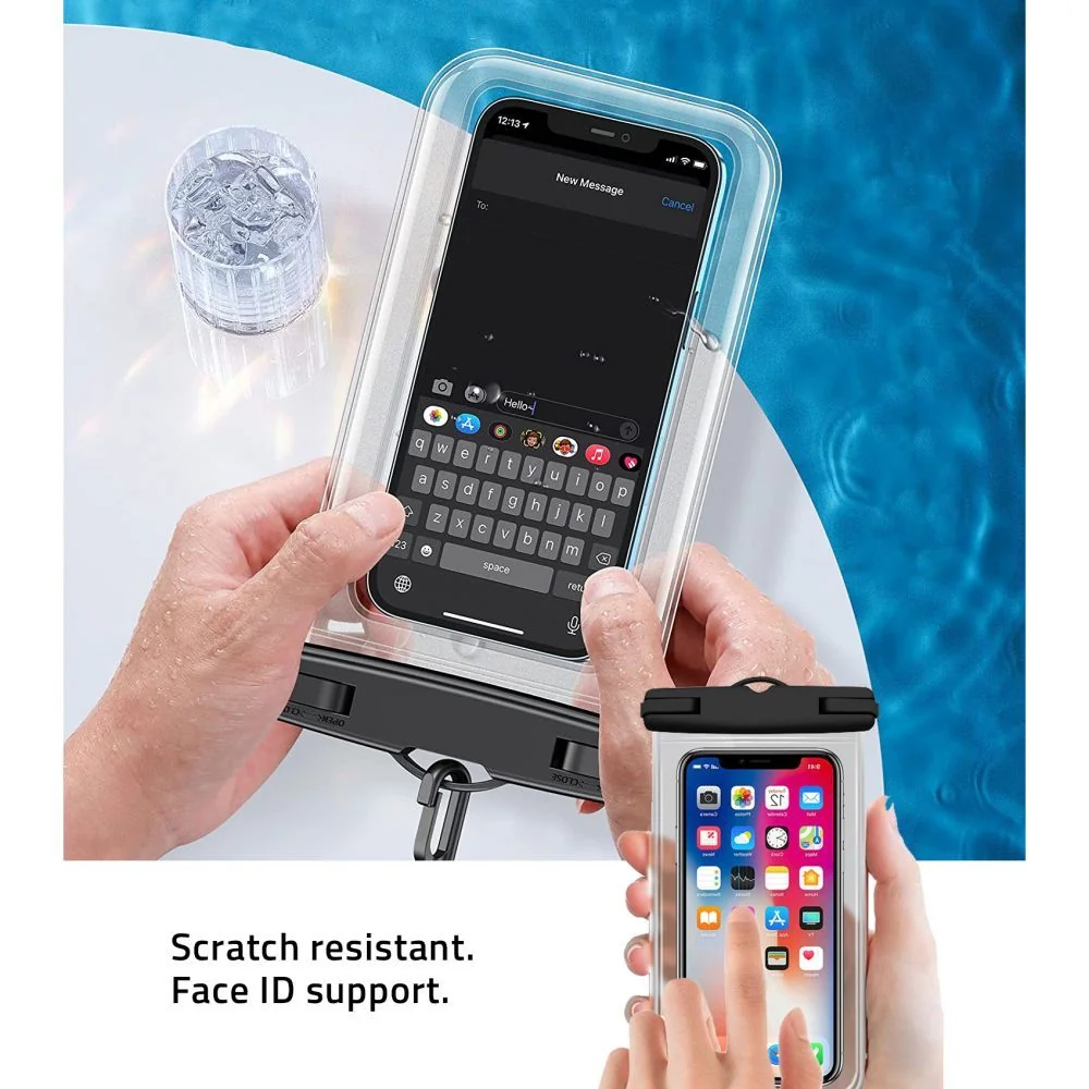 Tech-Protect Waterproof vodotesné puzdro na mobil 6.9'' ružové