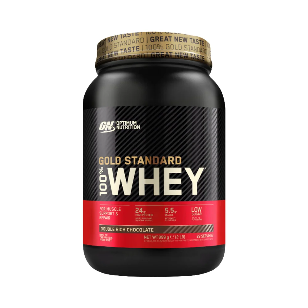 Optimum Nutrition 100% Whey Gold Standard 896-900 g biela čokoláda-malina