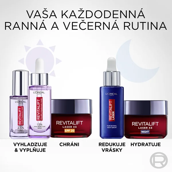 L'Oréal Paris Revitalift Filler sérum s 1,5 % kyseliny hyalurónovej 1×50 ml, sérum